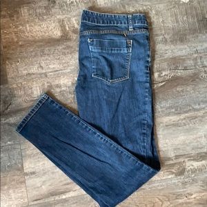 Medium blue skinny jeans